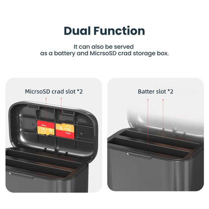For Insta360 X4 AMagisn Battery Fast Charge Charging Box Sports Camera Accessories, For Insta360 X4 - ORIWHIZaMagisnDJI & Insta360 AccessoriesInsta360 X Series