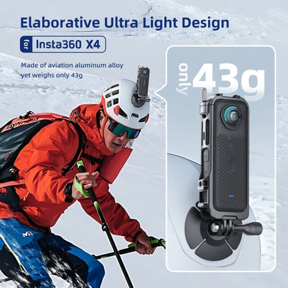 For Insta360 X4 AMagisn Metal Protective Housing Frame 2 Claws Rabbit Cage, 2 Claws Version - ORIWHIZaMagisnDJI & Insta360 AccessoriesInsta360 X Series