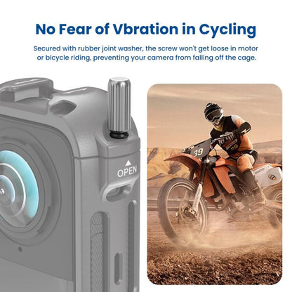 For Insta360 X4 aMagisn Metal Protective Housing Frame Quick Release Version, Quick Release Version - ORIWHIZaMagisnDJI & Insta360 AccessoriesInsta360 X Series