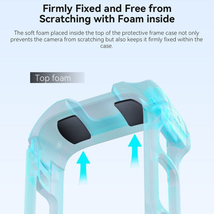 For Insta360 X4 aMagisn Quick - release Plastic Rabbit Cage Expansion Frame, Quick - release Plastic Frame - ORIWHIZaMagisnDJI & Insta360 AccessoriesInsta360 X Series