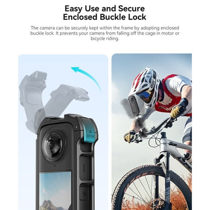For Insta360 X4 aMagisn Quick - release Plastic Rabbit Cage Expansion Frame, Quick - release Plastic Frame - ORIWHIZaMagisnDJI & Insta360 AccessoriesInsta360 X Series
