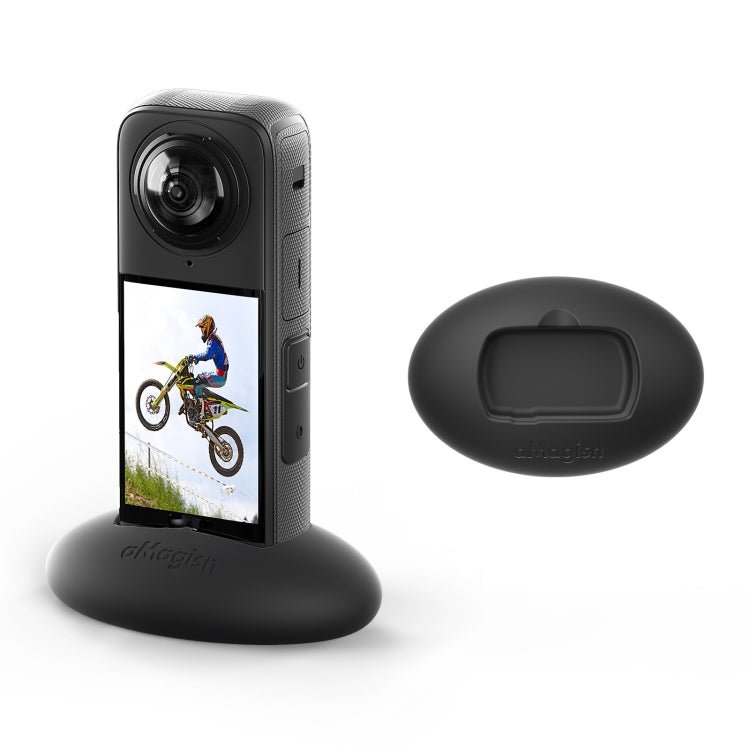 For Insta360 X4 aMagisn Silicone Base Vehicle Mounted Fixed Non - slip Holder, With Double Dided Glue, Without Double Sided Glue - ORIWHIZaMagisnDJI & Insta360 AccessoriesInsta360 X Series