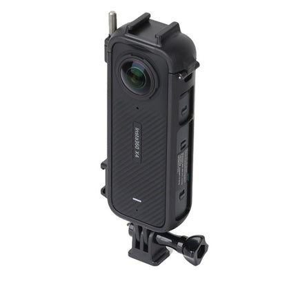 For Insta360 X4 Cold Shoe ABS Plastic Protective Frame with Adapter Mount & Screw, ABS Frame - ORIWHIZDJI & Insta360 AccessoriesInsta360 X SeriesProtection & Cases