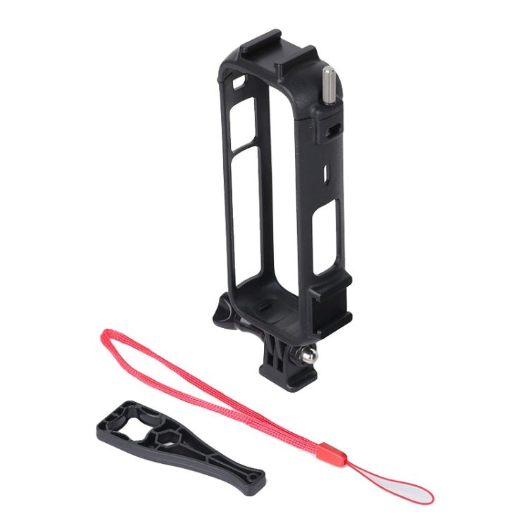 For Insta360 X4 Cold Shoe ABS Plastic Protective Frame with Adapter Mount & Screw, ABS Frame - ORIWHIZDJI & Insta360 AccessoriesInsta360 X SeriesProtection & Cases