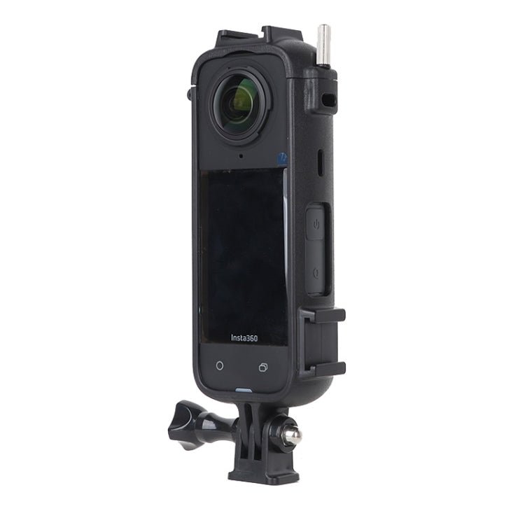 For Insta360 X4 Cold Shoe ABS Plastic Protective Frame with Adapter Mount & Screw, ABS Frame - ORIWHIZDJI & Insta360 AccessoriesInsta360 X SeriesProtection & Cases
