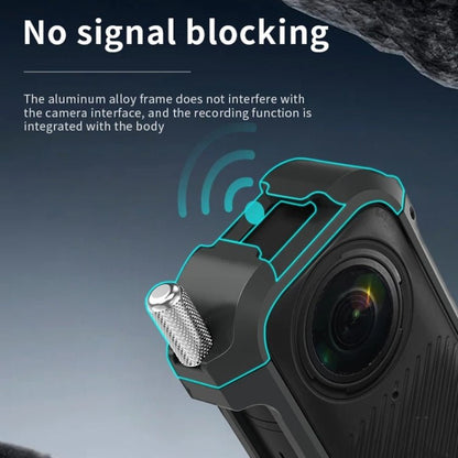 For Insta360 X4 CYNOVA Metal Rabbit Cage + Lens Cover Set Protective Accessories - ORIWHIZCYNOVADJI & Insta360 AccessoriesInsta360 X Series