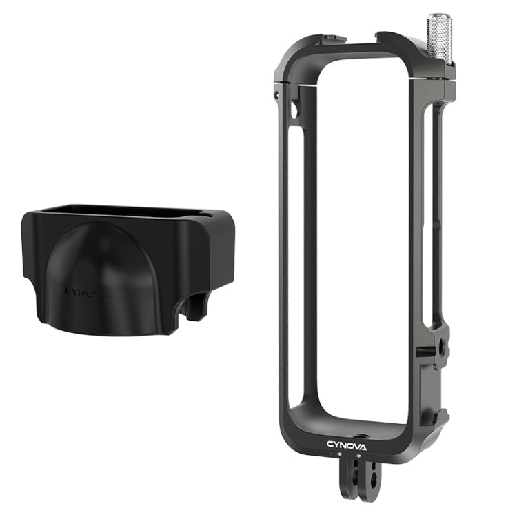 For Insta360 X4 CYNOVA Metal Rabbit Cage + Lens Cover Set Protective Accessories - ORIWHIZCYNOVADJI & Insta360 AccessoriesInsta360 X Series
