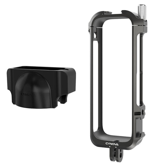 For Insta360 X4 CYNOVA Metal Rabbit Cage + Lens Cover Set Protective Accessories - ORIWHIZCYNOVADJI & Insta360 AccessoriesInsta360 X Series