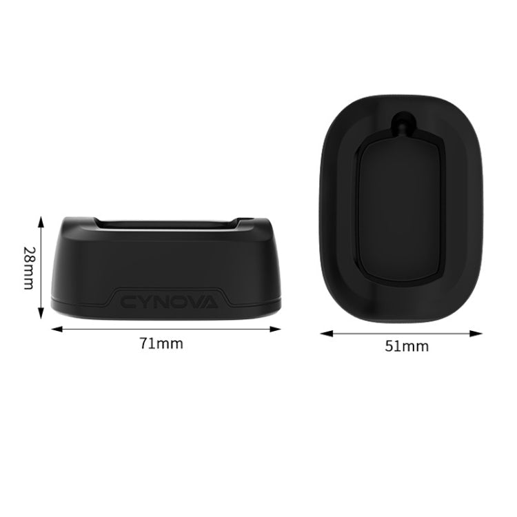 For Insta360 X4 CYNOVA Silicone Base Upright Holder Desktop Support Stand - ORIWHIZCYNOVADJI & Insta360 AccessoriesInsta360 X Series