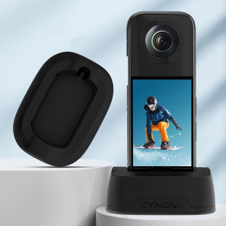 For Insta360 X4 CYNOVA Silicone Base Upright Holder Desktop Support Stand - ORIWHIZCYNOVADJI & Insta360 AccessoriesInsta360 X Series