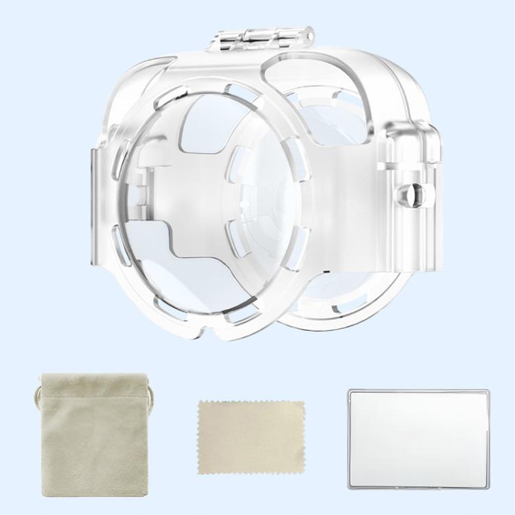 For Insta360 X4 HEPAIL AC37 Lens Anti - fog Snap - on Protective Mirror Front and Rear Lens Protectors, AC37 - ORIWHIZDJI & Insta360 AccessoriesHEPAILInsta360 X Series