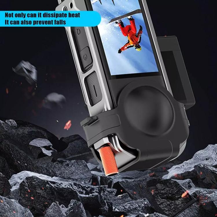 For Insta360 X4 HEPAIL Metal Heat Dissipation Magnetic Rabbit Cage, 0104 - ORIWHIZDJI & Insta360 AccessoriesHEPAILInsta360 X Series
