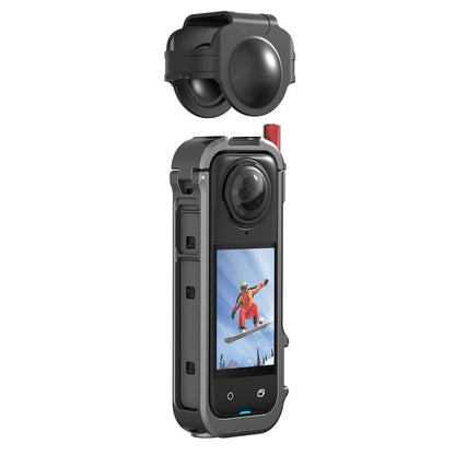 For Insta360 X4 Metal Frame Action Camera Rabbit Cage Expansion Bracket, Metal Frame - ORIWHIZDJI & Insta360 AccessoriesInsta360 X SeriesProtection & Cases