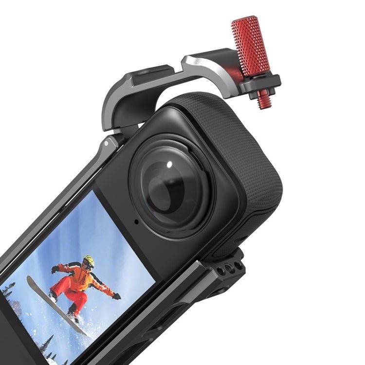 For Insta360 X4 Metal Frame Action Camera Rabbit Cage Expansion Bracket, Metal Frame - ORIWHIZDJI & Insta360 AccessoriesInsta360 X SeriesProtection & Cases