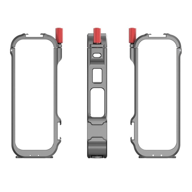 For Insta360 X4 Metal Frame Action Camera Rabbit Cage Expansion Bracket, Metal Frame - ORIWHIZDJI & Insta360 AccessoriesInsta360 X SeriesProtection & Cases