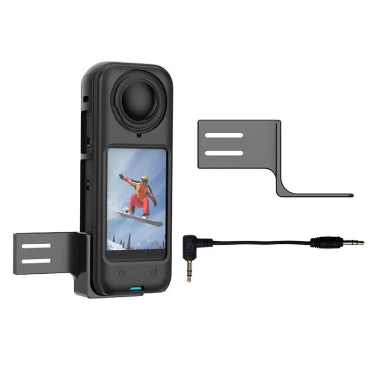 For Insta360 X4 Microphone Extension Adapter Camera Accessories, Microphone Extension - ORIWHIZDJI & Insta360 AccessoriesInsta360 X SeriesMounts
