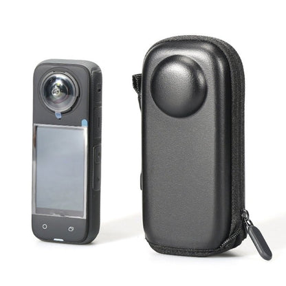 For Insta360 X4 Mini Storage Case PU Bag Sport Camera Protector With Hook, Style 1 - ORIWHIZDJI & Insta360 AccessoriesInsta360 X SeriesProtection & Cases