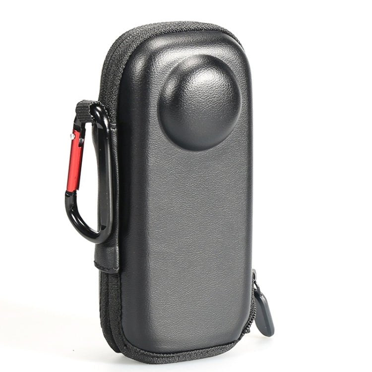 For Insta360 X4 Mini Storage Case PU Bag Sport Camera Protector With Hook, Style 1 - ORIWHIZDJI & Insta360 AccessoriesInsta360 X SeriesProtection & Cases