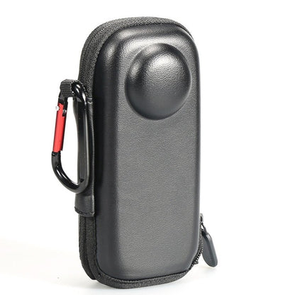 For Insta360 X4 Mini Storage Case PU Bag Sport Camera Protector With Hook, Style 1 - ORIWHIZDJI & Insta360 AccessoriesInsta360 X SeriesProtection & Cases