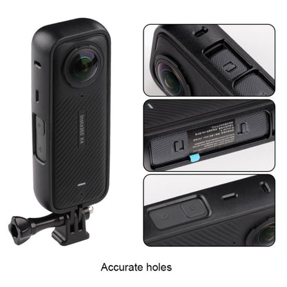 For Insta360 X4 PC Plastic Protective Frame with PC Lens Cover Guard, Frame with PC Lens Cover - ORIWHIZDJI & Insta360 AccessoriesInsta360 X SeriesProtection & Cases