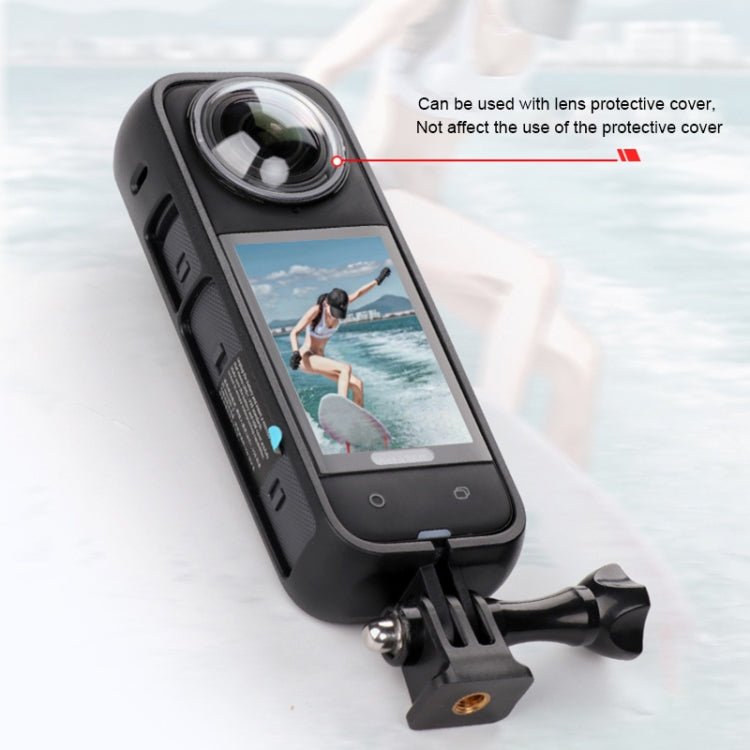 For Insta360 X4 PC Plastic Protective Frame with PC Lens Cover Guard, Frame with PC Lens Cover - ORIWHIZDJI & Insta360 AccessoriesInsta360 X SeriesProtection & Cases