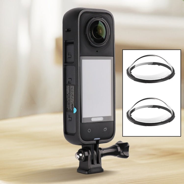 For Insta360 X4 PC Plastic Protective Frame with PC Lens Cover Guard, Frame with PC Lens Cover - ORIWHIZDJI & Insta360 AccessoriesInsta360 X SeriesProtection & Cases