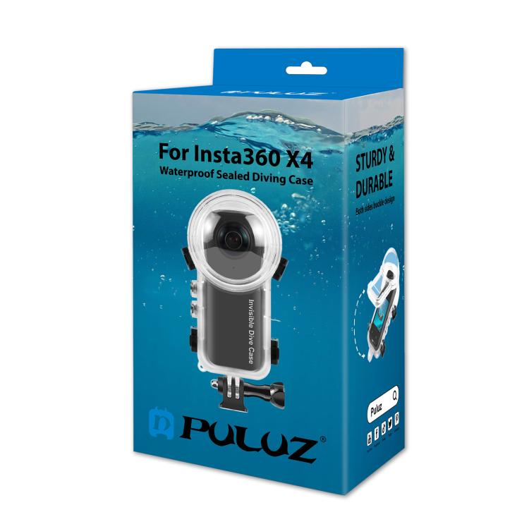 For Insta360 X4 PULUZ 50m Waterproof Sealed Diving Case, For Insta360 X4 - ORIWHIZDJI & Insta360 AccessoriesInsta360 X SeriesProtection & Cases