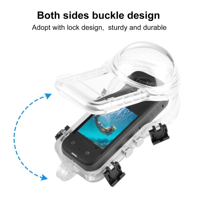 For Insta360 X4 PULUZ 50m Waterproof Sealed Diving Case, For Insta360 X4 - ORIWHIZDJI & Insta360 AccessoriesInsta360 X SeriesProtection & Cases