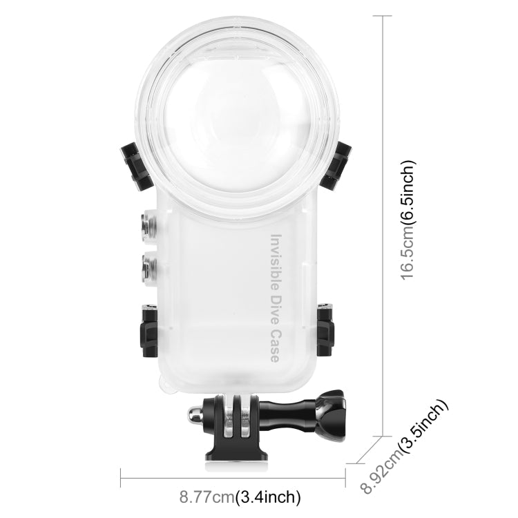 For Insta360 X4 PULUZ 50m Waterproof Sealed Diving Case, For Insta360 X4 - ORIWHIZDJI & Insta360 AccessoriesInsta360 X SeriesProtection & Cases