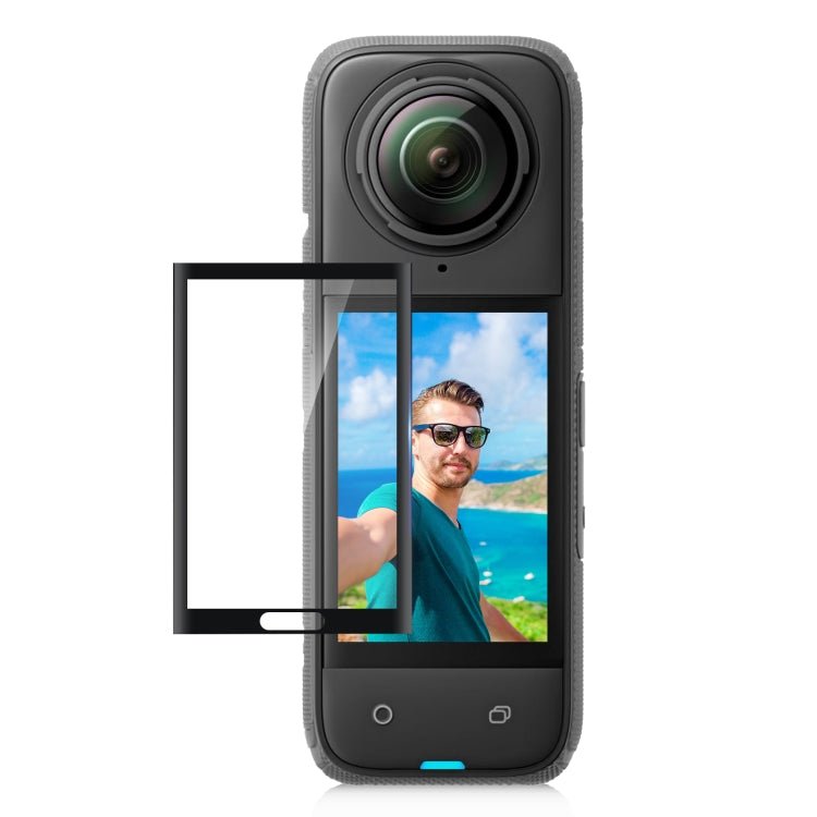 For Insta360 X4 PULUZ 9H 2.5D Curved HD Screen Tempered Glass Film, Screen Film - ORIWHIZDJI & Insta360 AccessoriesInsta360 X SeriesProtection & Cases