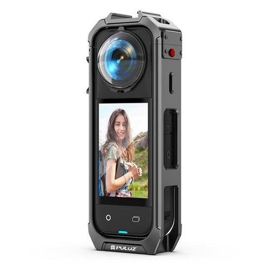 For Insta360 X4 PULUZ Aluminum Alloy Protective Cage Rig Expand Cold Shoe Housing Frame, For Insta360 X5 - ORIWHIZDJI & Insta360 AccessoriesInsta360 X SeriesProtection & Cases