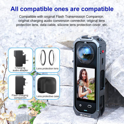 For Insta360 X4 PULUZ Aluminum Alloy Protective Cage Rig Expand Cold Shoe Housing Frame, For Insta360 X5 - ORIWHIZDJI & Insta360 AccessoriesInsta360 X SeriesProtection & Cases