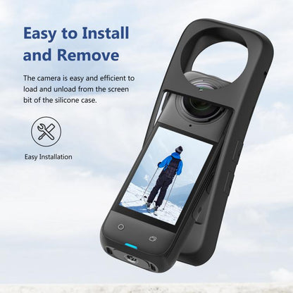 For Insta360 X4 PULUZ Full Body Dust - proof Silicone Protective Case, Protective Case - ORIWHIZDJI & Insta360 AccessoriesInsta360 X SeriesProtection & Cases