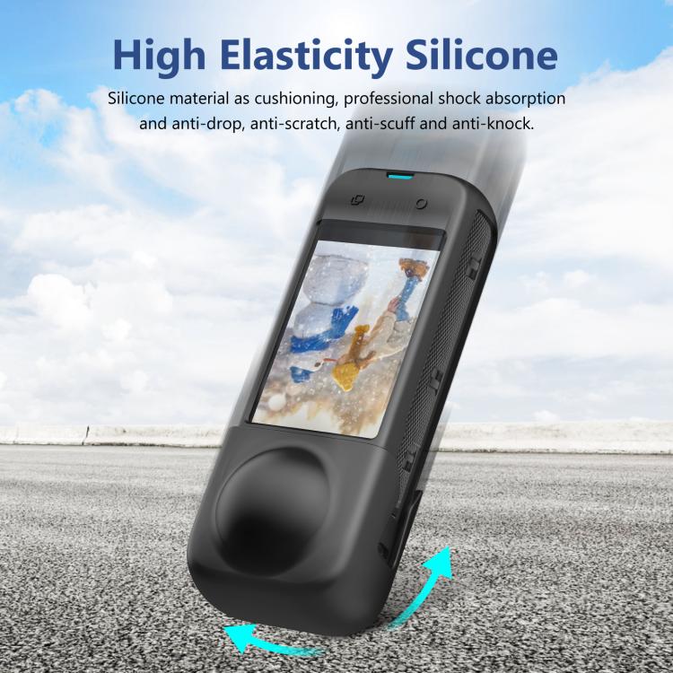 For Insta360 X4 PULUZ Full Body Dust - proof Silicone Protective Case, Protective Case - ORIWHIZDJI & Insta360 AccessoriesInsta360 X SeriesProtection & Cases