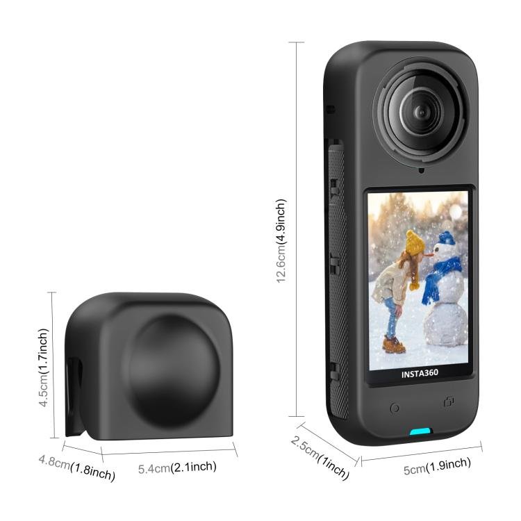 For Insta360 X4 PULUZ Full Body Dust - proof Silicone Protective Case, Protective Case - ORIWHIZDJI & Insta360 AccessoriesInsta360 X SeriesProtection & Cases