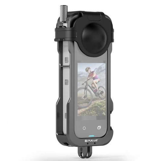 For Insta360 X4 PULUZ Metal Protective Cage Rig Housing Frame with Lens Cover, For Insta360 X4 - ORIWHIZDJI & Insta360 AccessoriesInsta360 X SeriesProtection & Cases
