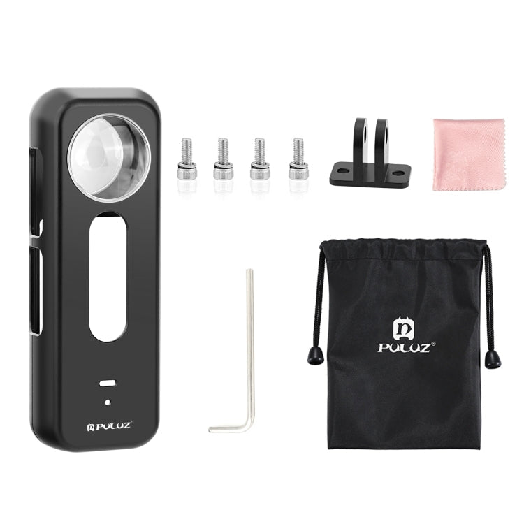 For Insta360 X4 PULUZ Metal Protective Cage Rig Housing Frame with Lens Protector, Metal Housing Frame - ORIWHIZDJI & Insta360 AccessoriesInsta360 X SeriesProtection & Cases
