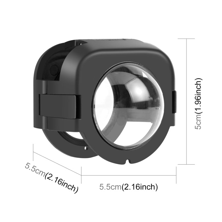 For Insta360 X4 PULUZ Optical Glass Lens Guard Protective Cover, Lens Guard - ORIWHIZDJI & Insta360 AccessoriesInsta360 X SeriesLen Accessories