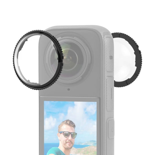 For Insta360 X4 PULUZ Rotation Optical Glass Lens Guard Protective Cover, For Insta360 X4 Glass Lens Guard - ORIWHIZDJI & Insta360 AccessoriesInsta360 X SeriesLen Accessories