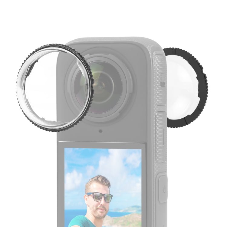 For Insta360 X4 PULUZ Rotation PC Lens Guard Protective Cover, For Insta360 X4 PC Lens Guard - ORIWHIZDJI & Insta360 AccessoriesInsta360 X SeriesLen Accessories