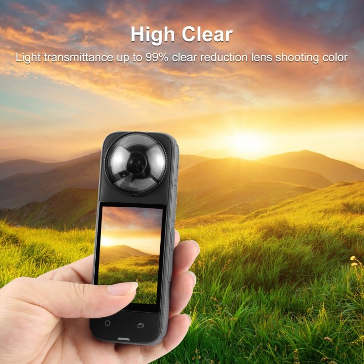 For Insta360 X4 PULUZ Rotation PC Lens Guard Protective Cover, For Insta360 X4 PC Lens Guard - ORIWHIZDJI & Insta360 AccessoriesInsta360 X SeriesLen Accessories