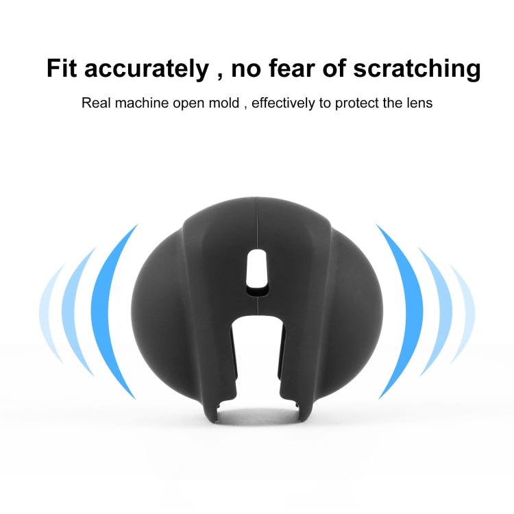 For Insta360 X4 PULUZ Silicone Protective Lens Cover, Lens Cover - ORIWHIZDJI & Insta360 AccessoriesInsta360 X SeriesProtection & Cases