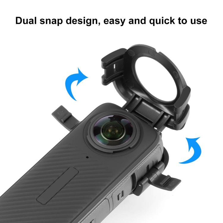For Insta360 X4 PULUZ Snap - on Lens Guard Protective Cover, For Insta360 X4 - ORIWHIZDJI & Insta360 AccessoriesInsta360 X SeriesLen Accessories