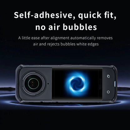 For Insta360 X4 STARTRC 2pcs HD Tempered Glass Film, For Insta360 X4 - ORIWHIZDJI & Insta360 AccessoriesInsta360 X SeriesProtection & Cases