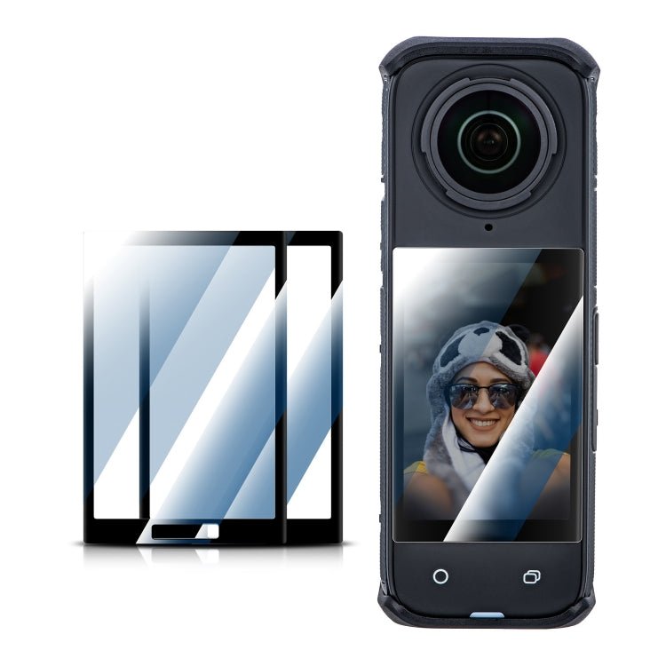 For Insta360 X4 STARTRC 2pcs HD Tempered Glass Film, For Insta360 X4 - ORIWHIZDJI & Insta360 AccessoriesInsta360 X SeriesProtection & Cases