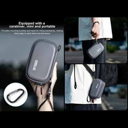 For Insta360 X4 STARTRC Camera Carry Case with Carabiner & Strap, For Insta360 X5 / X4 - ORIWHIZDJI & Insta360 AccessoriesInsta360 X SeriesProtection & Cases