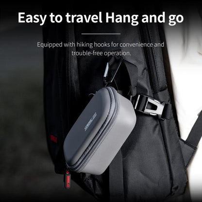 For Insta360 X4 STARTRC Camera Carry Case with Carabiner & Strap, For Insta360 X5 / X4 - ORIWHIZDJI & Insta360 AccessoriesInsta360 X SeriesProtection & Cases