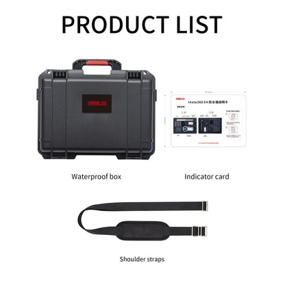 For Insta360 X4 STARTRC Waterproof EVA ABS Dual - layer Suitcase Storage Box, For Insta360 X4 Diving Version - ORIWHIZDJI & Insta360 AccessoriesInsta360 X SeriesProtection & Cases
