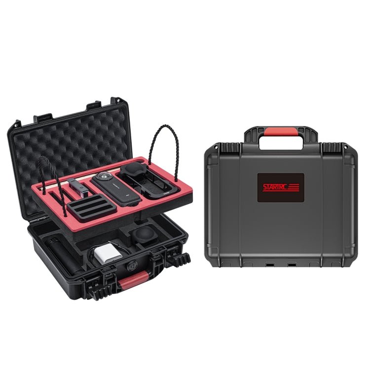 For Insta360 X4 STARTRC Waterproof EVA ABS Dual - layer Suitcase Storage Box, For Insta360 X4 - ORIWHIZDJI & Insta360 AccessoriesInsta360 X SeriesProtection & Cases