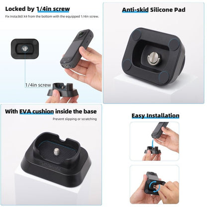 For Insta360 X4 Sunnylife Desktop Stand Base, Stand Base - ORIWHIZDJI & Insta360 AccessoriesInsta360 X SeriesMounts